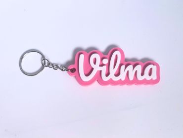 Personlig nyckelring med nam